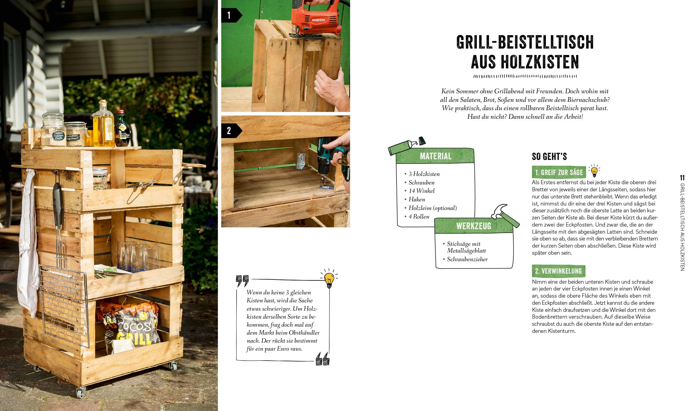 Bild: 9783745903003 | Hochbeet, Teich, Palettentisch - Projekte zum Selbermachen für...