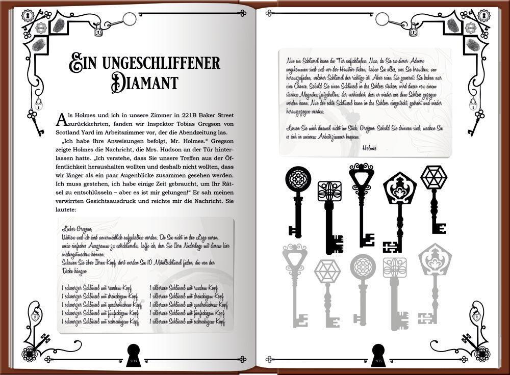 Bild: 9783649642213 | Sherlocked | Das offizielle Escape Room Rätselbuch | Tom Ue (u. a.)