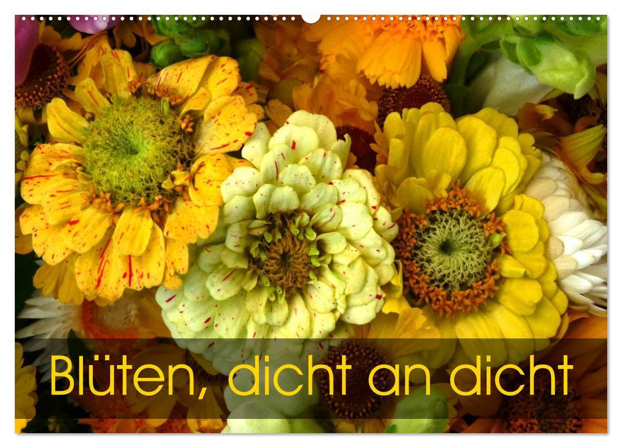 Cover: 9783435619177 | Blüten dicht an dicht (Wandkalender 2025 DIN A2 quer), CALVENDO...