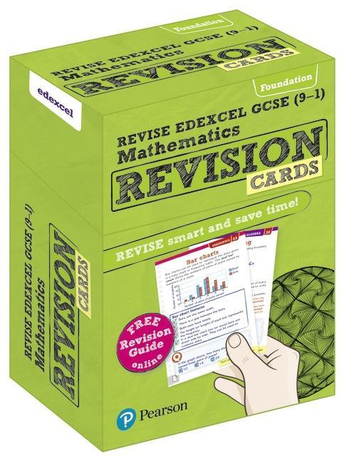 Cover: 9781292173238 | Pearson REVISE Edexcel GCSE Maths (Foundation): Revision Cards...