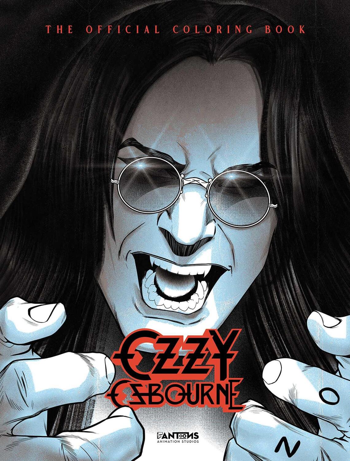 Cover: 9781970047257 | Ozzy Osbourne: The Official Coloring Book | David Calcano (u. a.)