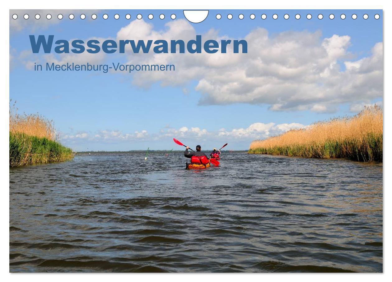 Cover: 9783435641734 | Wasserwandern in Mecklenburg-Vorpommern (Wandkalender 2025 DIN A4...