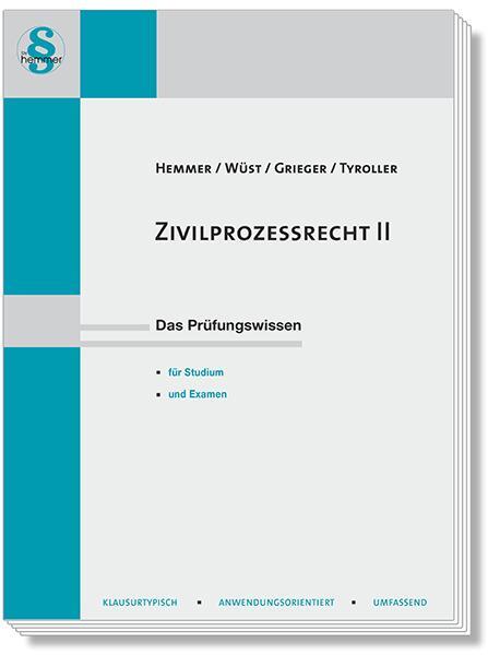 Cover: 9783861939795 | Zivilprozessrecht II | Das Prüfungswissen für Studium und Examen