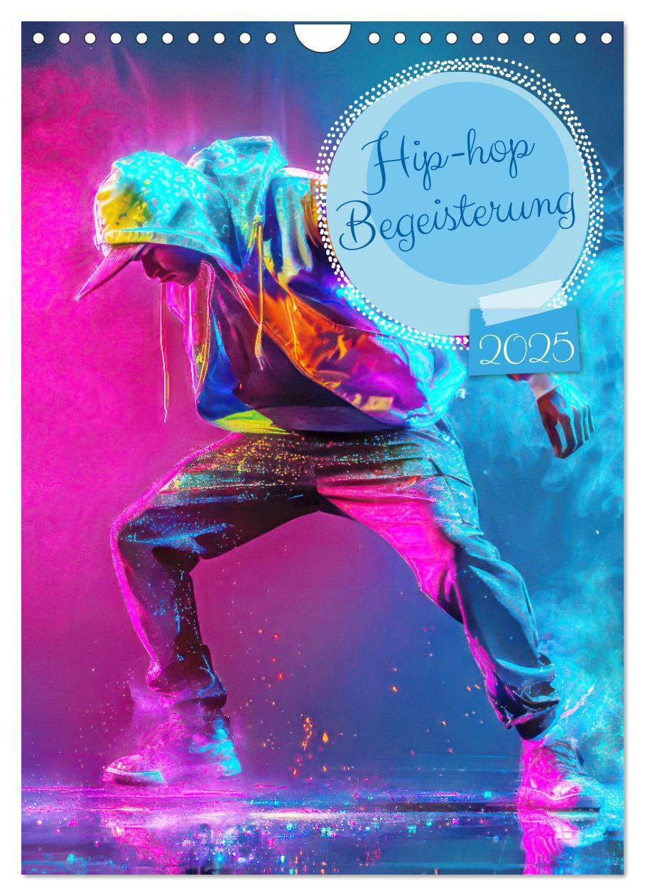 Cover: 9783383804526 | Hip-hop Begeisterung (Wandkalender 2025 DIN A4 hoch), CALVENDO...