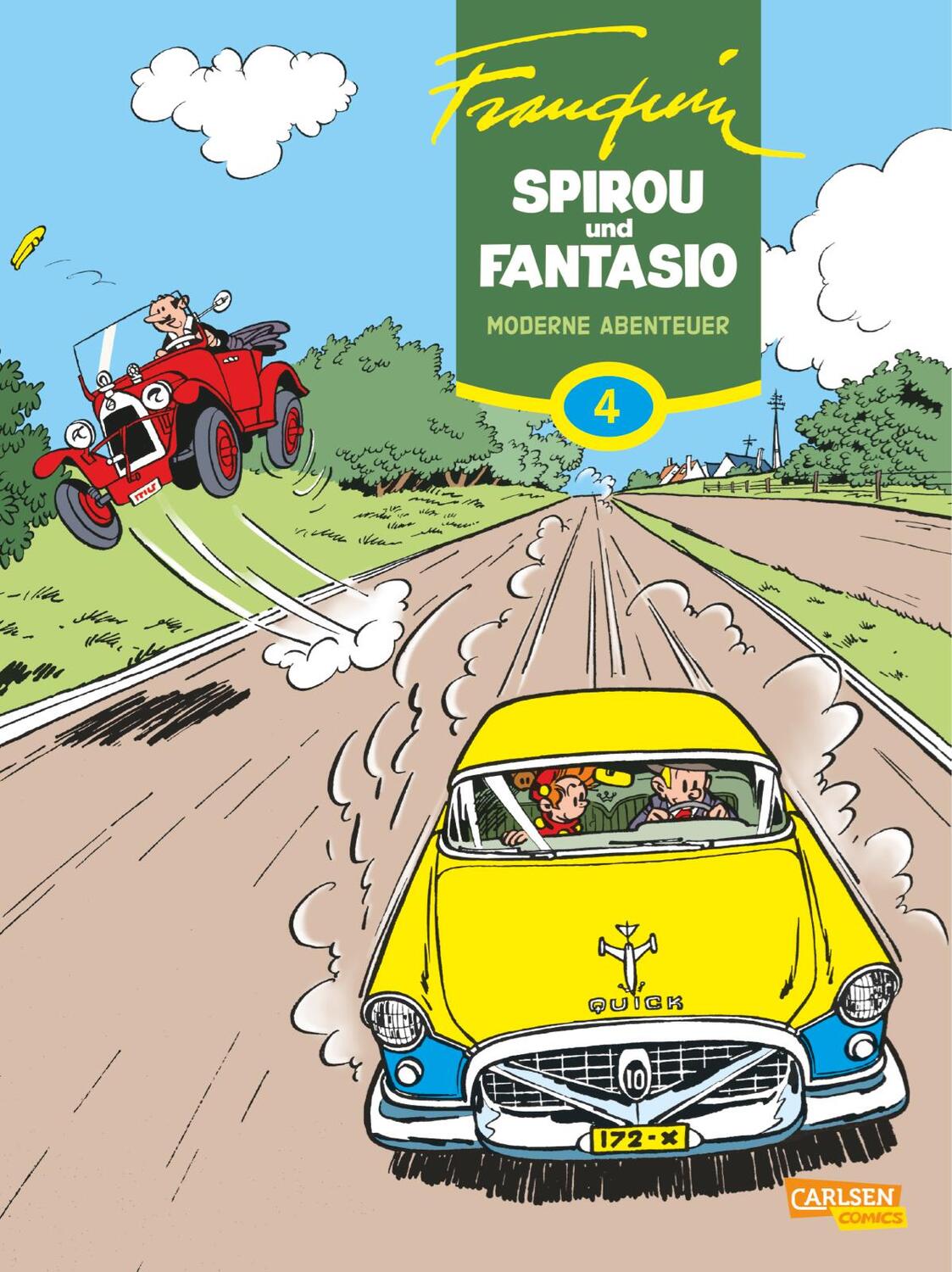 Cover: 9783551716248 | Spirou &amp; Fantasio Gesamtausgabe 04: Moderne Abenteuer | André Franquin