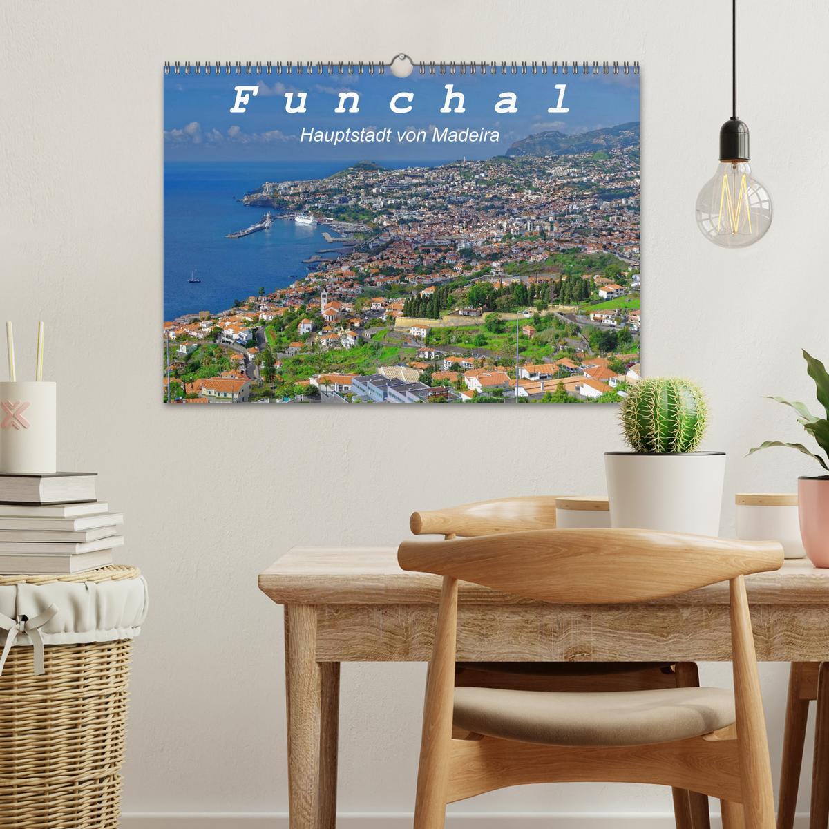 Bild: 9783435447572 | Funchal - Die Hauptstadt von Madeira (Wandkalender 2025 DIN A3...