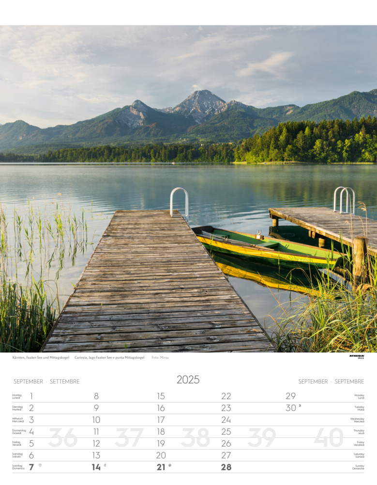 Bild: 9788868397470 | Österreich Kalender 2025 | Austria | Athesia-Tappeiner Verlag | 14 S.