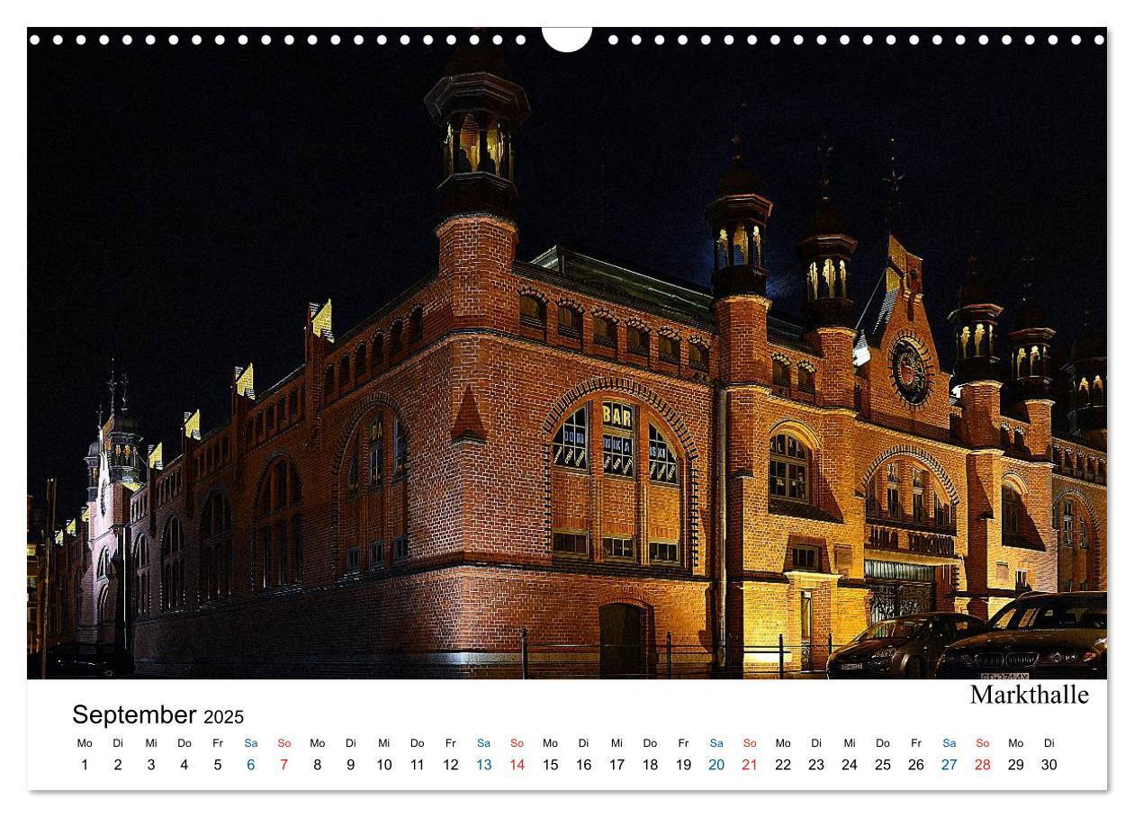 Bild: 9783435492077 | Das alte Danzig - Ein Stadtbummel am Abend (Wandkalender 2025 DIN...