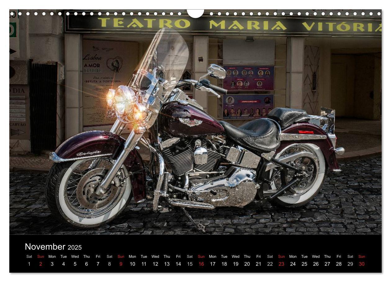 Bild: 9781325961580 | Motorbike Dreams (Wall Calendar 2025 DIN A3 landscape), CALVENDO 12...