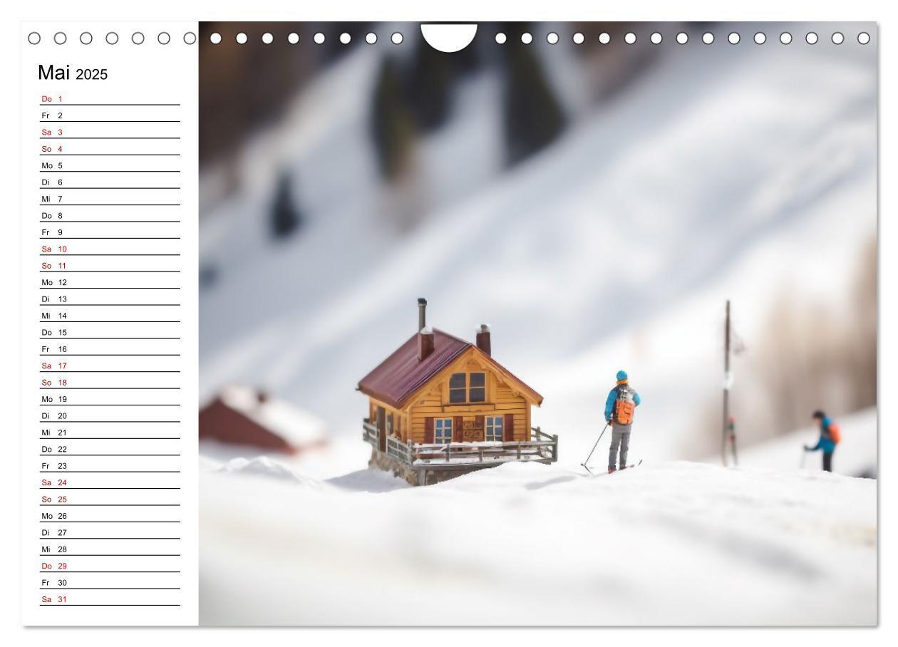 Bild: 9783383866463 | Miniatur Weltreise (Wandkalender 2025 DIN A4 quer), CALVENDO...