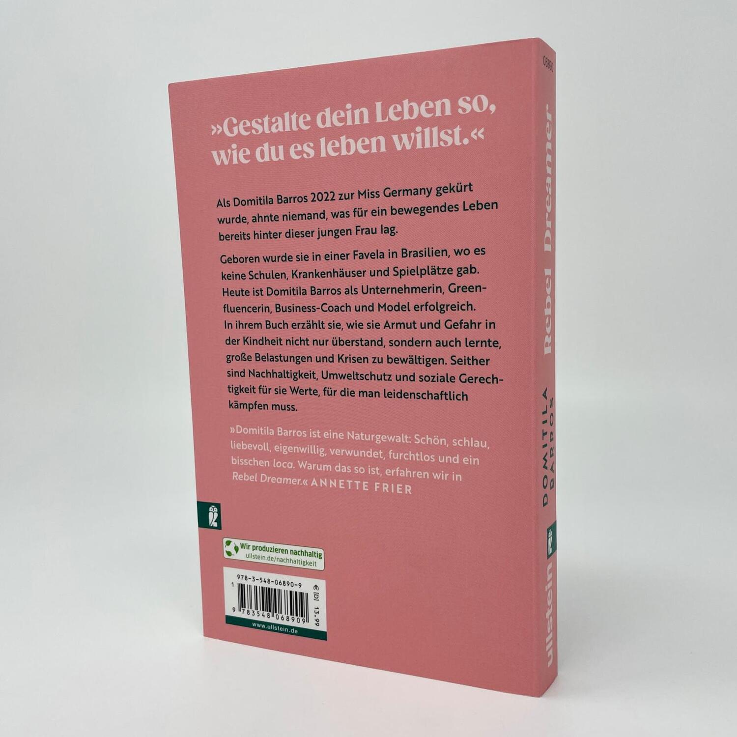 Bild: 9783548068909 | Rebel Dreamer | Domitila Barros | Taschenbuch | 240 S. | Deutsch