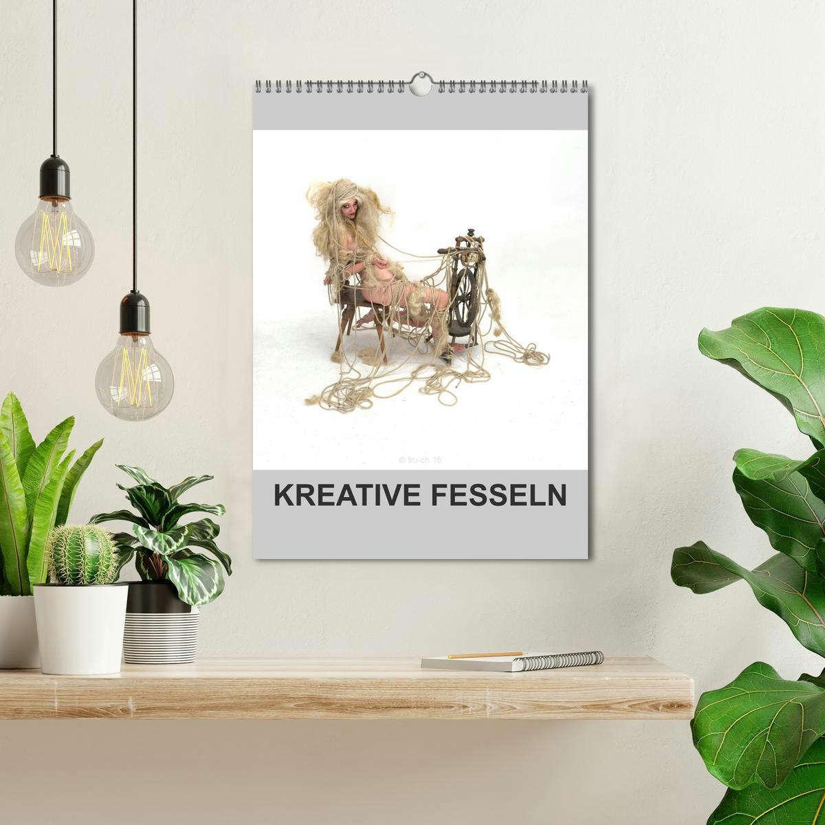 Bild: 9783457007051 | KREATIVE FESSELN (Wandkalender 2025 DIN A3 hoch), CALVENDO...