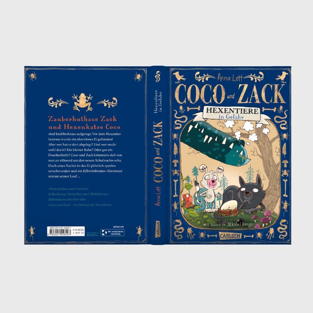 Bild: 9783551558497 | Coco und Zack: Hexentiere in Gefahr | Anna Lott | Buch | 144 S. | 2024