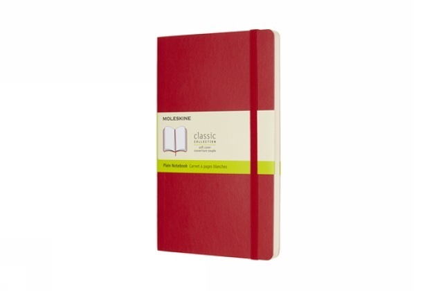 Cover: 8055002854658 | Moleskine Notizbuch Large/A5, Blanko, Soft Cover, Scharlachrot | Buch