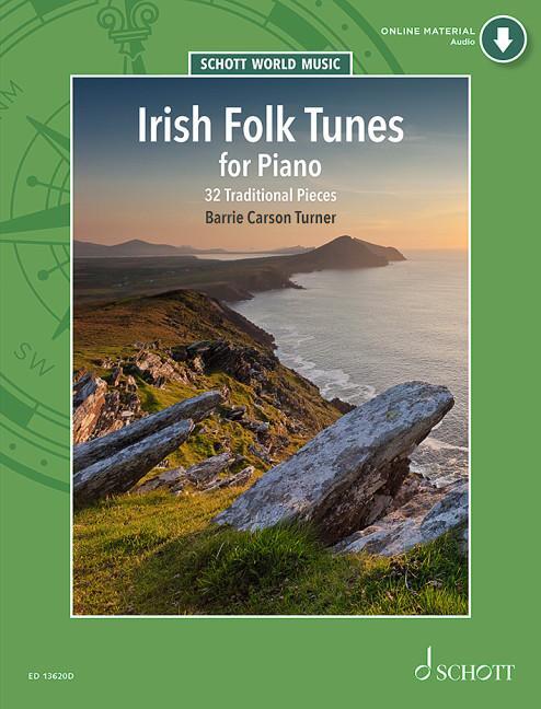 Cover: 9781847615558 | Irish Folk Tunes for Piano- 32 Traditional Pieces Book/Audio Online