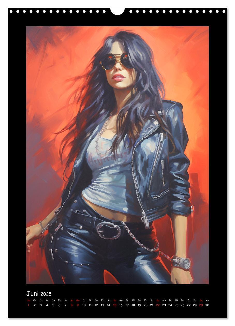 Bild: 9783435862702 | Heavy Metal-Queens. Wilde Rock- und Metal-Girl Paintings...