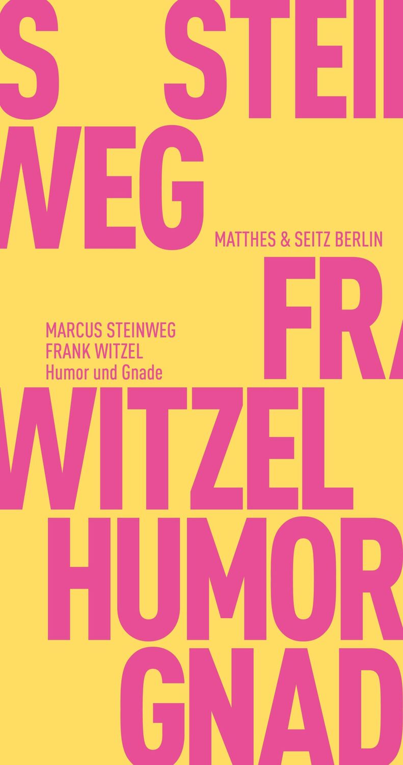 Cover: 9783957577245 | Humor und Gnade | Frank Witzel (u. a.) | Taschenbuch | 277 S. | 2019