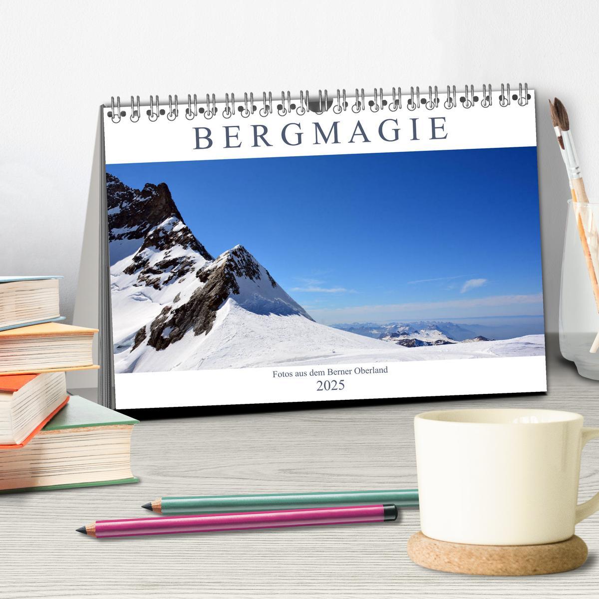 Bild: 9783435420643 | Bergmagie ¿ Fotos aus dem Berner Oberland (Tischkalender 2025 DIN...