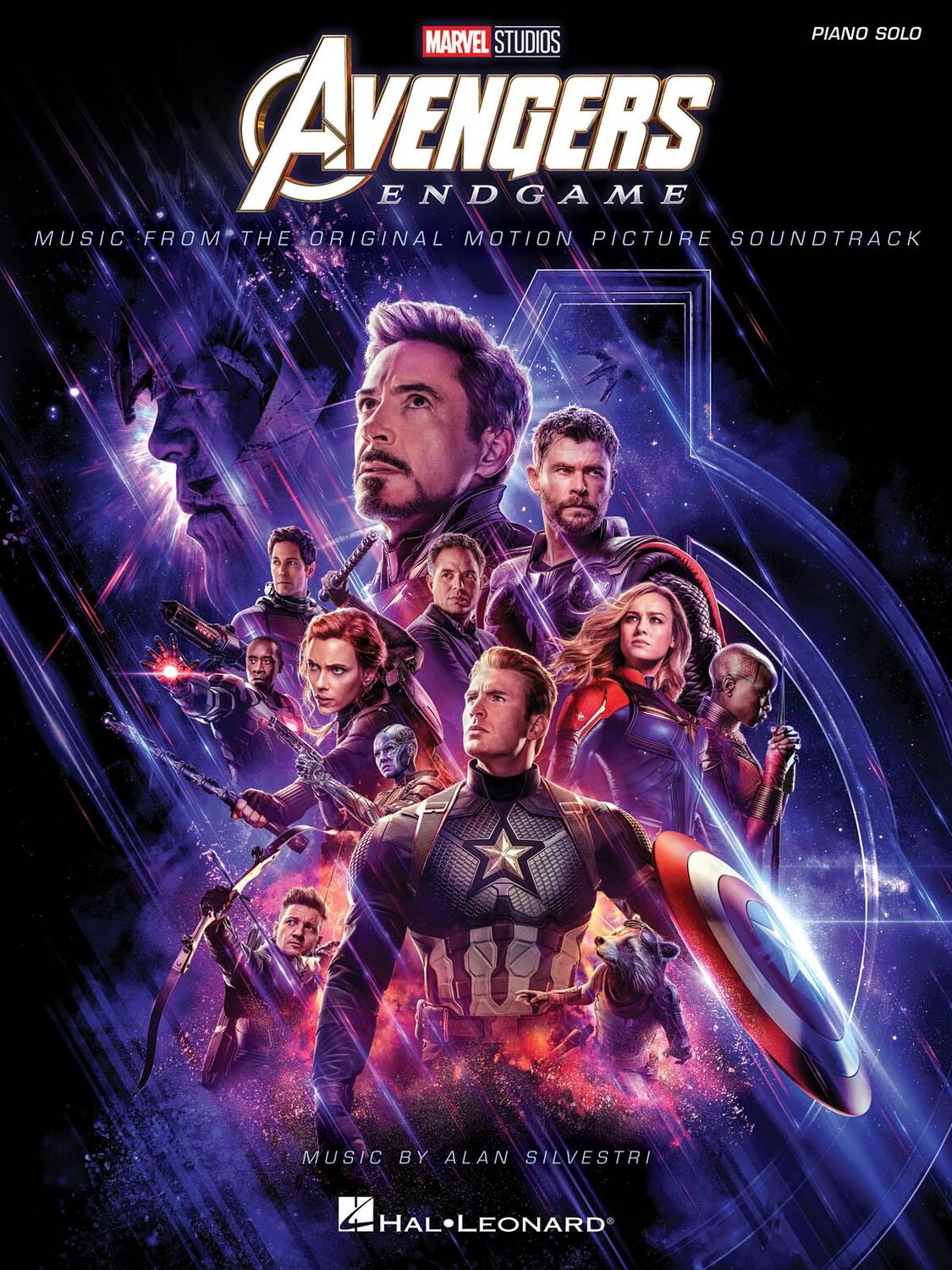 Cover: 888680955441 | Avengers Endgame | Piano Solo Songbook | Hal Leonard