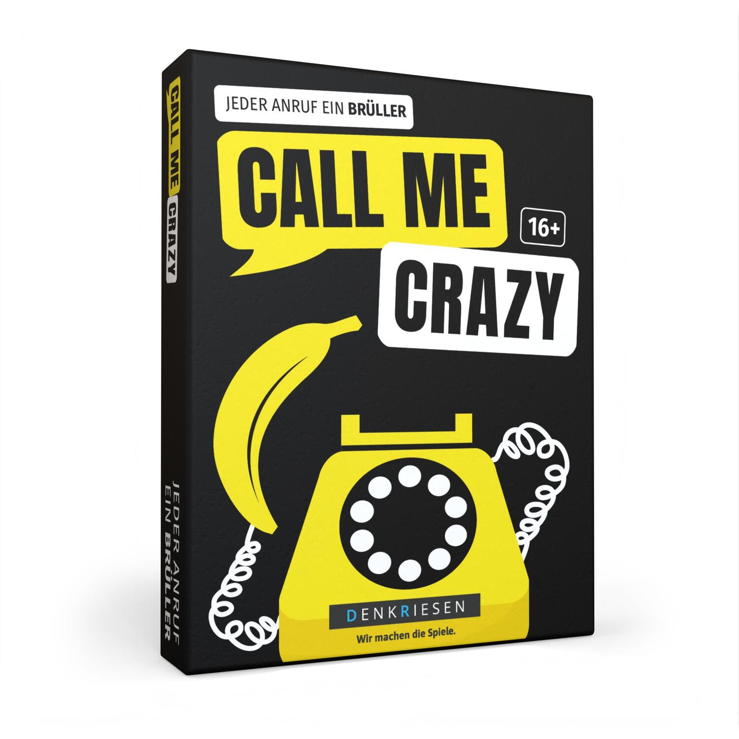 Cover: 4260528095445 | DENKRIESEN - CALL ME CRAZY - "Jeder Anruf ein Brüller" | GmbH | Spiel