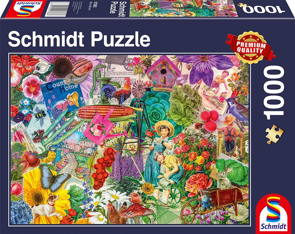 Cover: 4001504573836 | Happy Gardening | Puzzle Standard 1.000 Teile | Spiel | 57383 | 2022