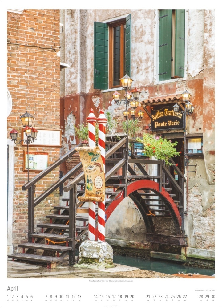 Bild: 9783839900079 | Venezia Kalender 2025 - La Serenissima | Kalender | Spiralbindung