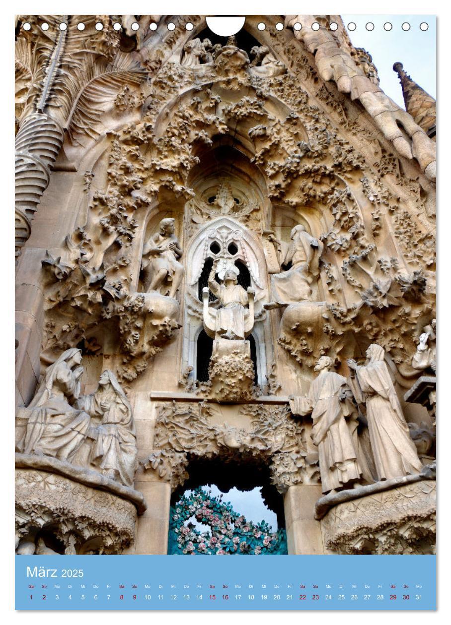 Bild: 9783435911240 | Sagrada Família - Gaudís unvollendetes Meisterwerk (Wandkalender...