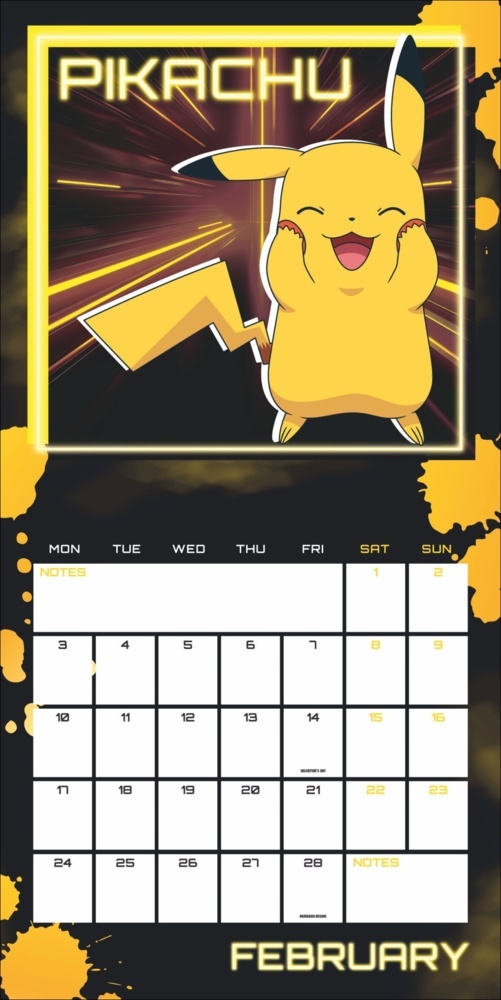 Bild: 9783840196706 | Pokémon Broschurkalender 2025 | Kalender | 28 S. | Englisch | 2025