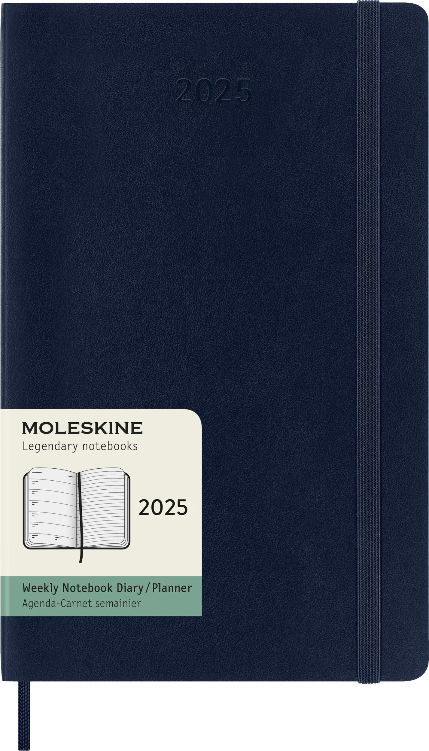 Cover: 8056999270292 | Moleskine 12 Monate Wochen Notizkalender 2025, Large/A5, 1 Wo = 1...