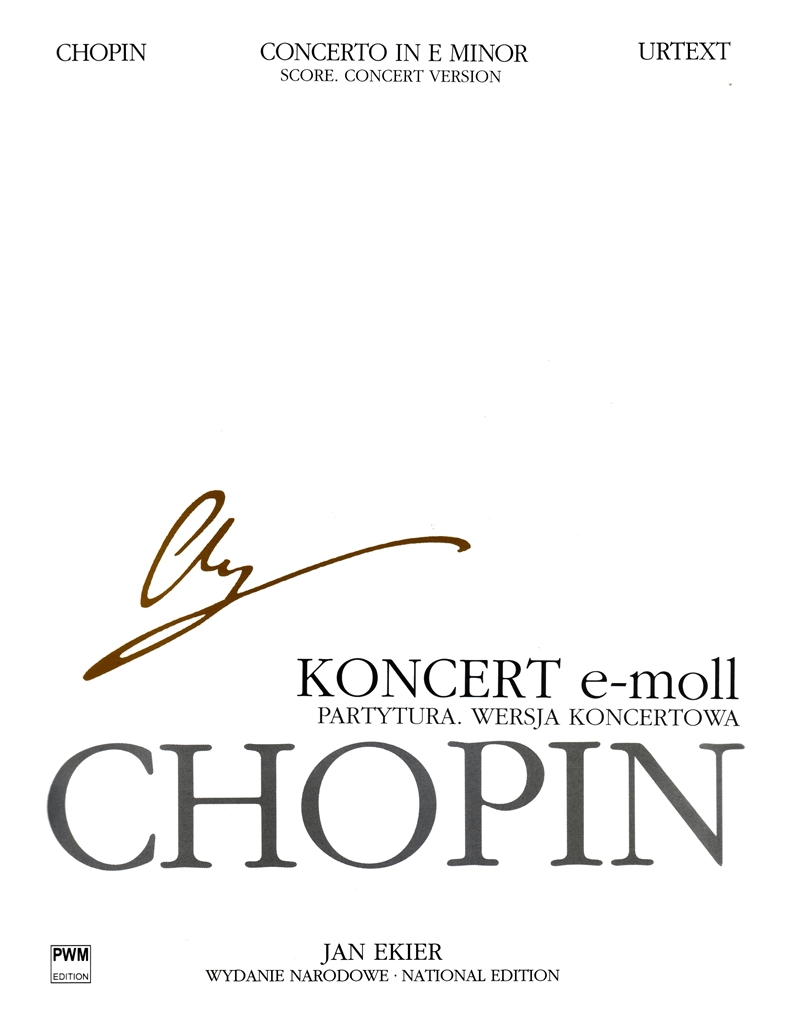 Cover: 9788392036531 | National Edition: Concerto In E Minor Op 11 | Chopin National Edition