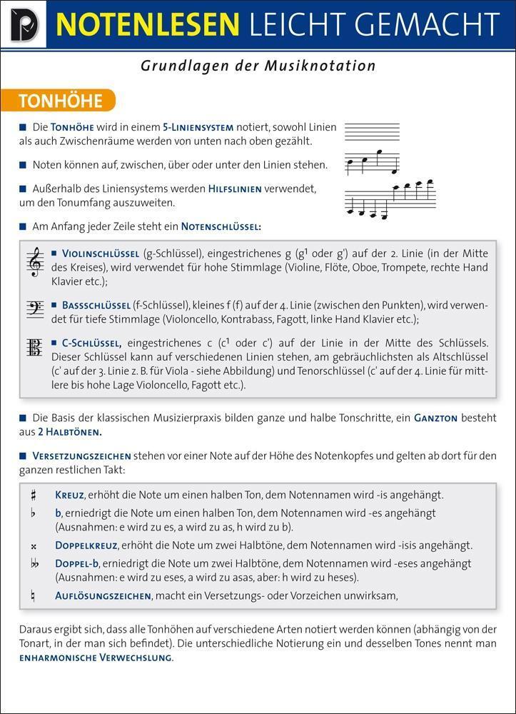 Cover: 9783902667267 | Notenlesen Leicht Gemacht | Grundlagen Der Musiknotion | Buch | 2012