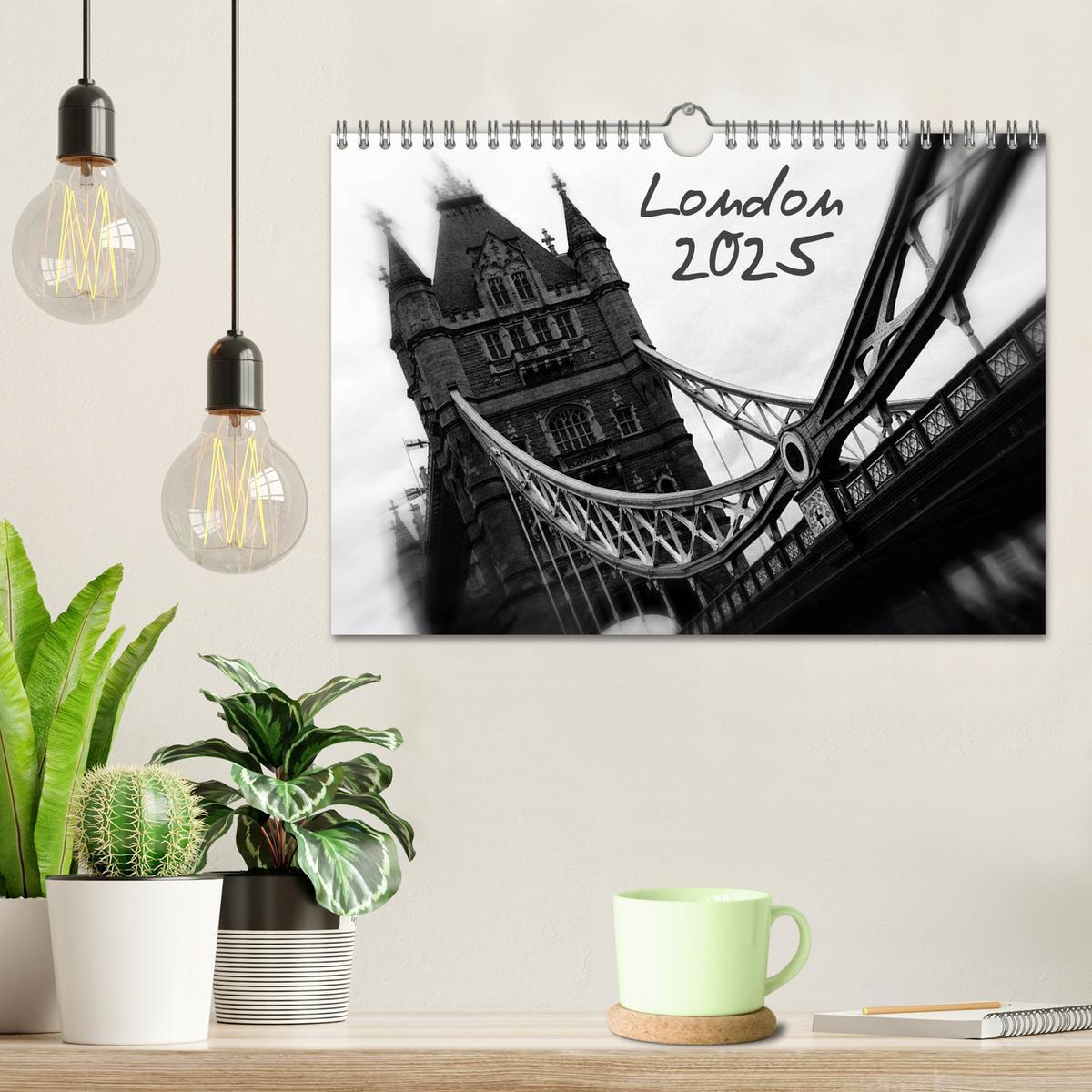 Bild: 9783435762477 | London (Wandkalender 2025 DIN A4 quer), CALVENDO Monatskalender | 2025