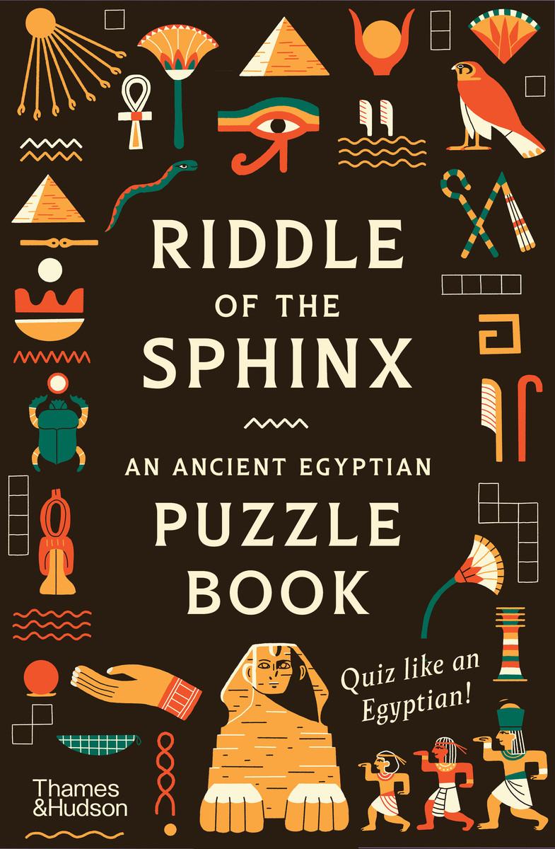 Cover: 9780500298138 | Riddle of the Sphinx | An Ancient Egyptian Puzzle Book | Trevor Naylor