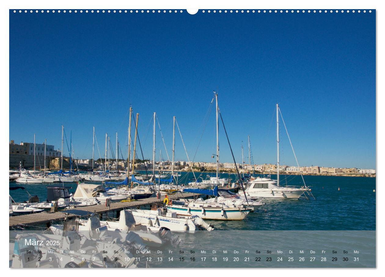 Bild: 9783383979538 | Der Küste entlang im Salento (Wandkalender 2025 DIN A2 quer),...