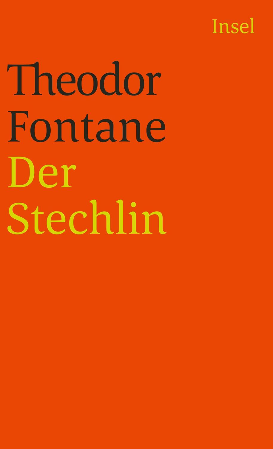 Cover: 9783458336556 | Der Stechlin | Theodor Fontane | Taschenbuch | 505 S. | Deutsch | 1997