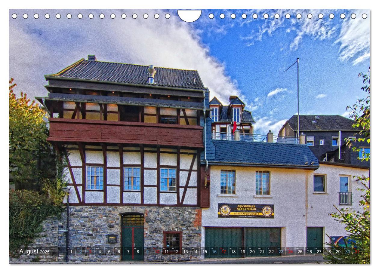 Bild: 9783383915055 | Stadtansichten Arnsberg (Wandkalender 2025 DIN A4 quer), CALVENDO...