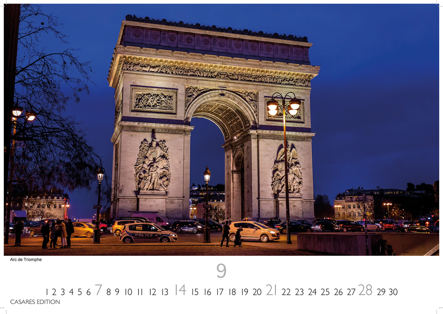 Bild: 9781835241721 | Paris 2025 L 35x50cm | Kalender | 14 S. | Deutsch | 2025