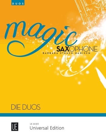 Cover: 9790008087509 | Magic Saxophone - Duos | Barbara Strack-Hanisch | Partitur | Deutsch