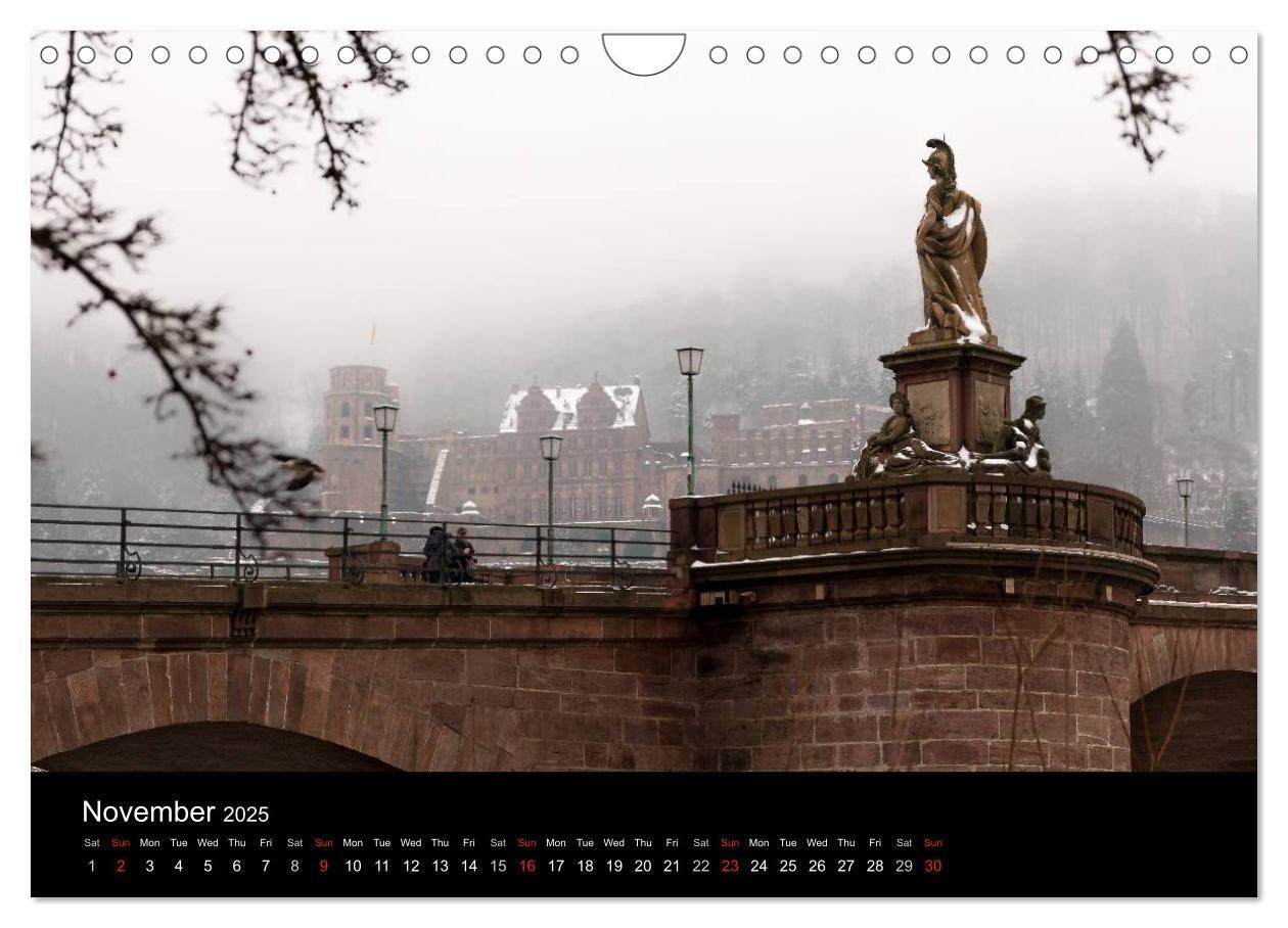 Bild: 9781325958306 | Heidelberg - Views of a City (Wall Calendar 2025 DIN A4 landscape),...