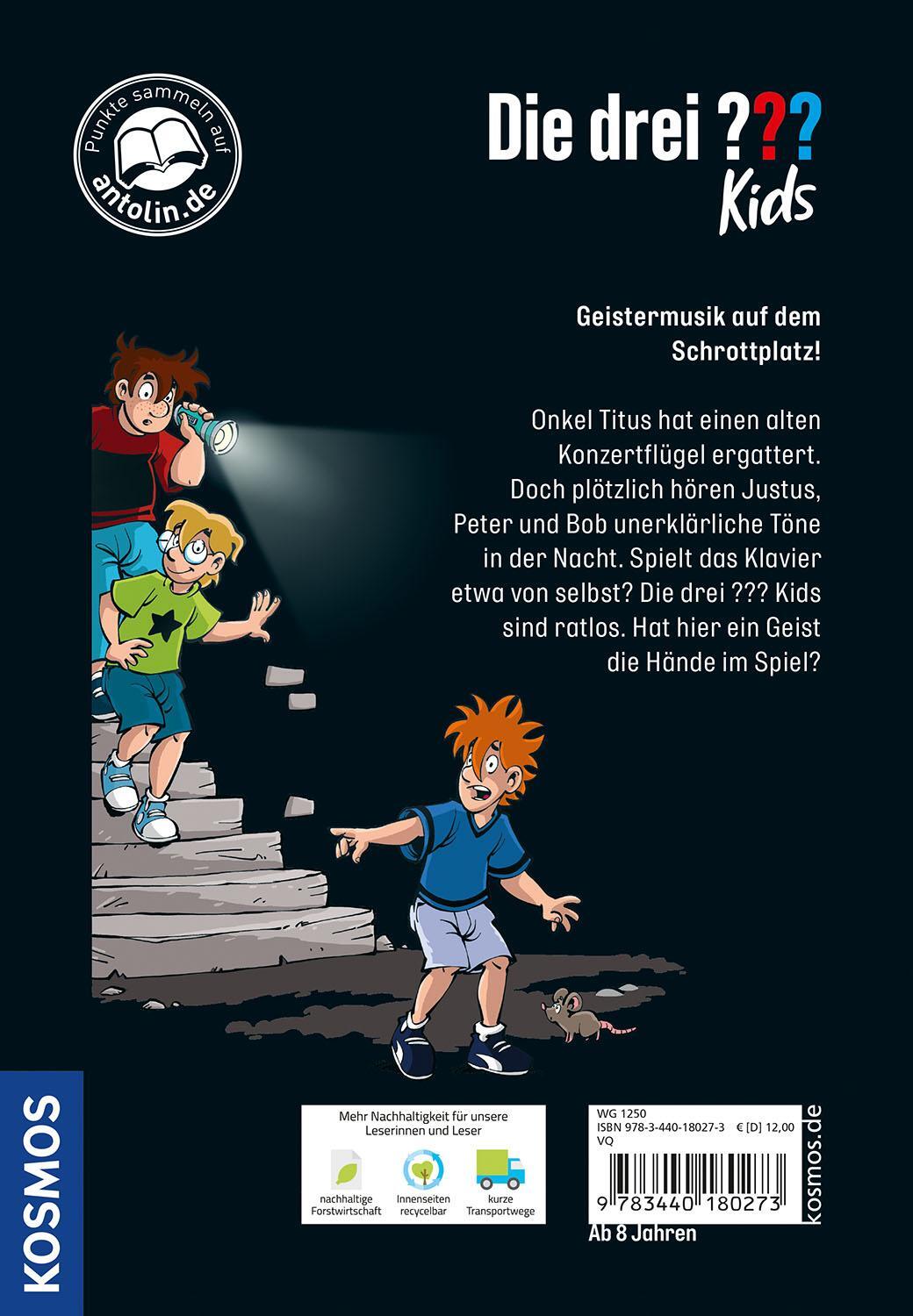 Bild: 9783440180273 | Die drei ??? Kids, 101, Geistermusik | Boris Pfeiffer | Buch | 128 S.