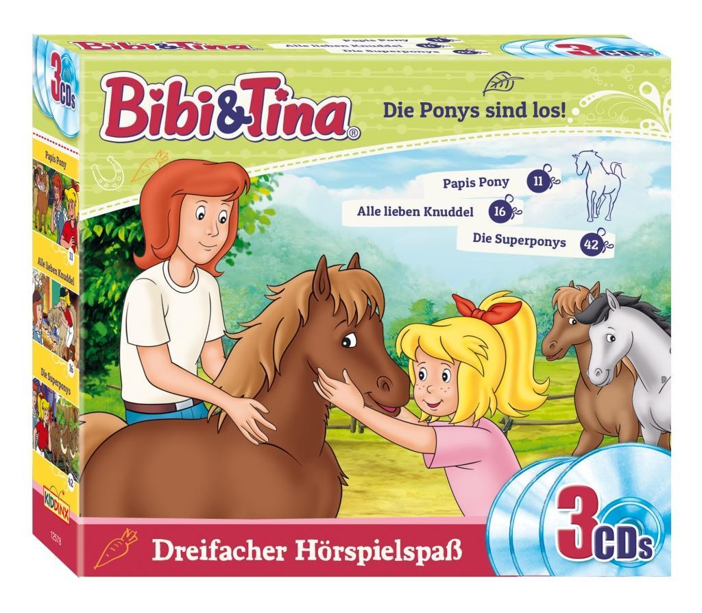 Cover: 4001504125783 | Die Ponys sind los:Papis Pony/Alle lieben Knuddel/ | Bibi &amp; Tina | CD