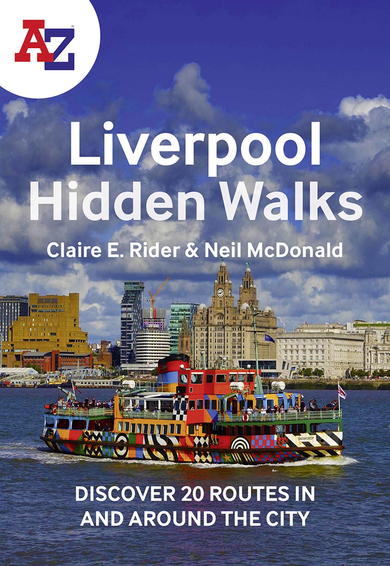 Cover: 9780008564964 | A-Z Liverpool Hidden Walks | Discover 20 Routes in and Around the City