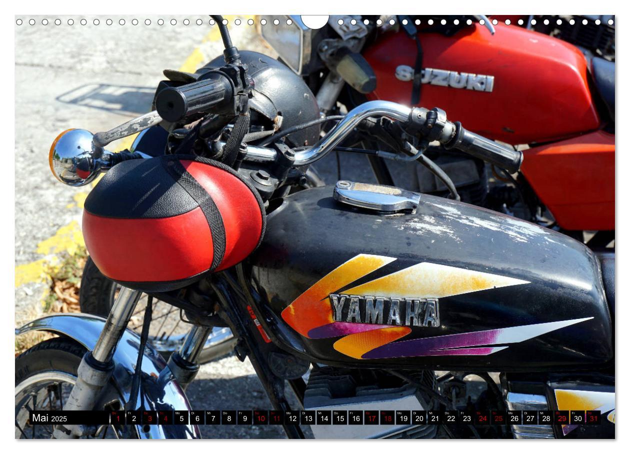 Bild: 9783435372355 | YAMAHA - Motorrad-Legenden (Wandkalender 2025 DIN A3 quer),...