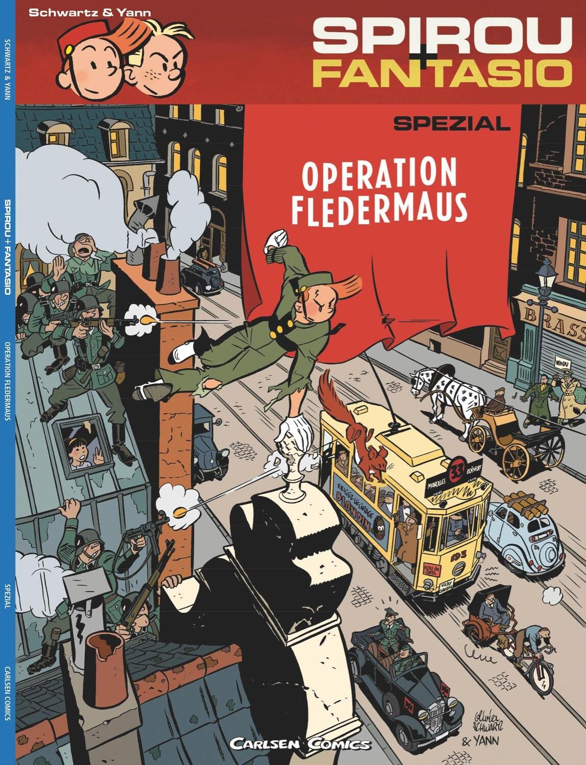 Cover: 9783551776976 | Spirou und Fantasio Spezial 09. Operation Fledermaus | Taschenbuch