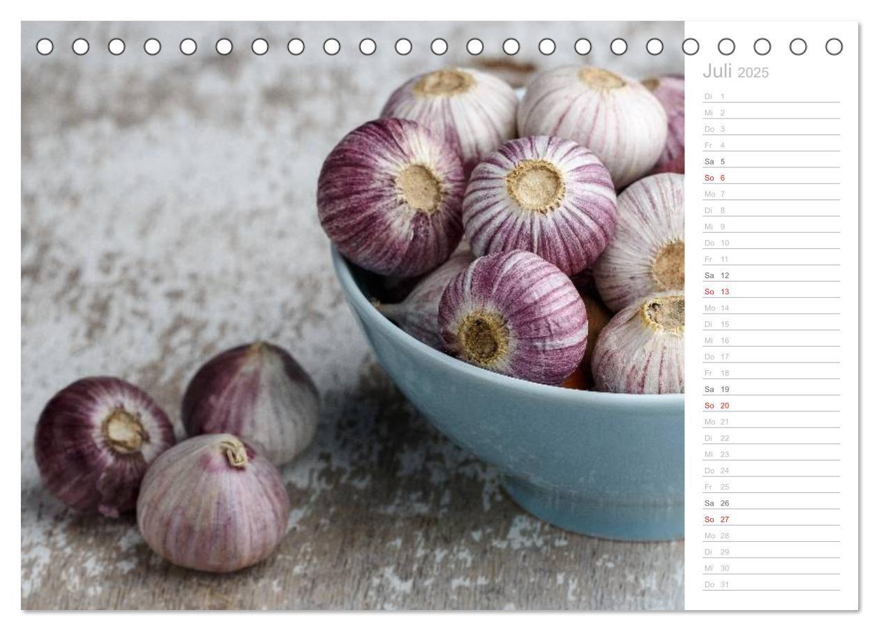 Bild: 9783435778980 | Küchenkalender 2025 (Tischkalender 2025 DIN A5 quer), CALVENDO...
