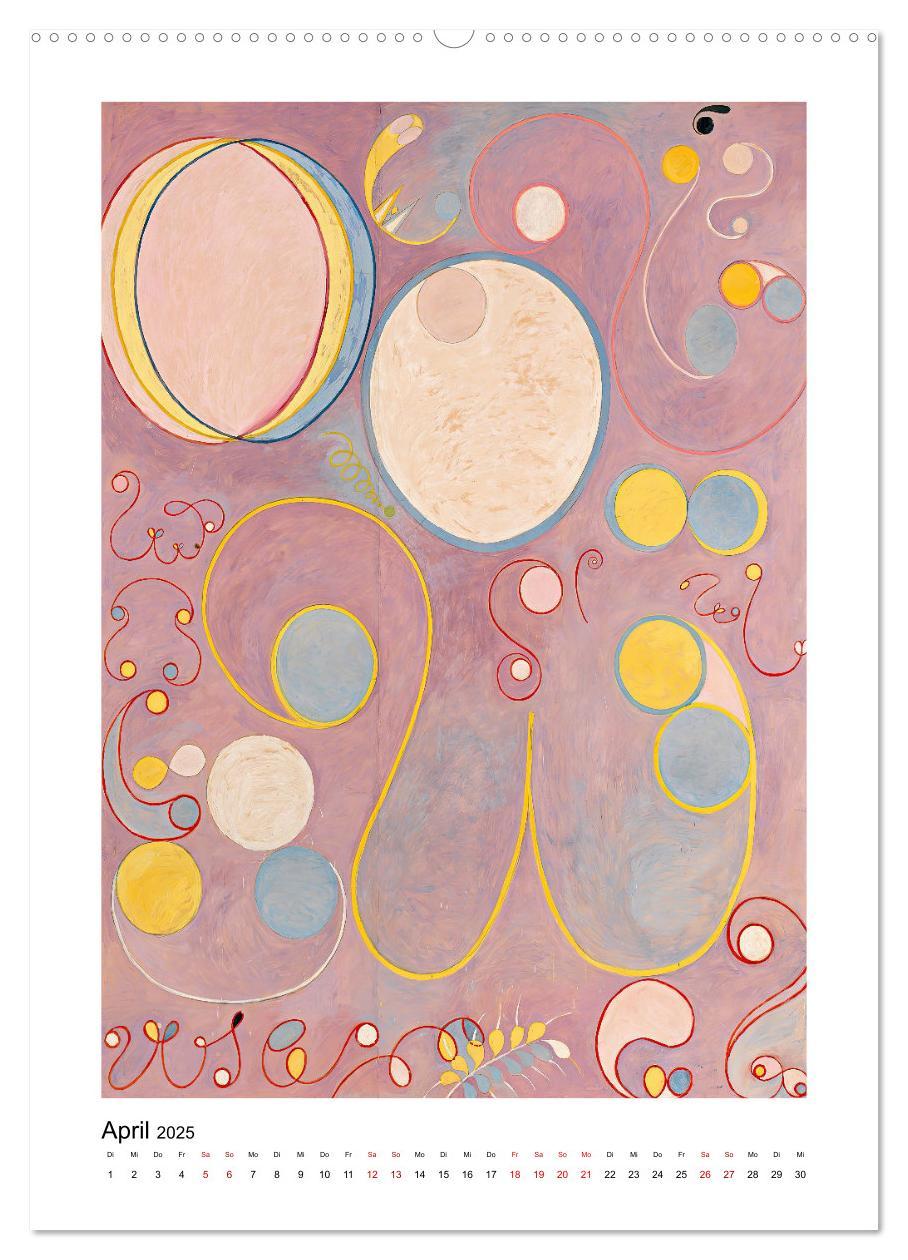 Bild: 9783383968600 | Hilma af Klint - Ein Jahr voller mystischer Kunst (hochwertiger...