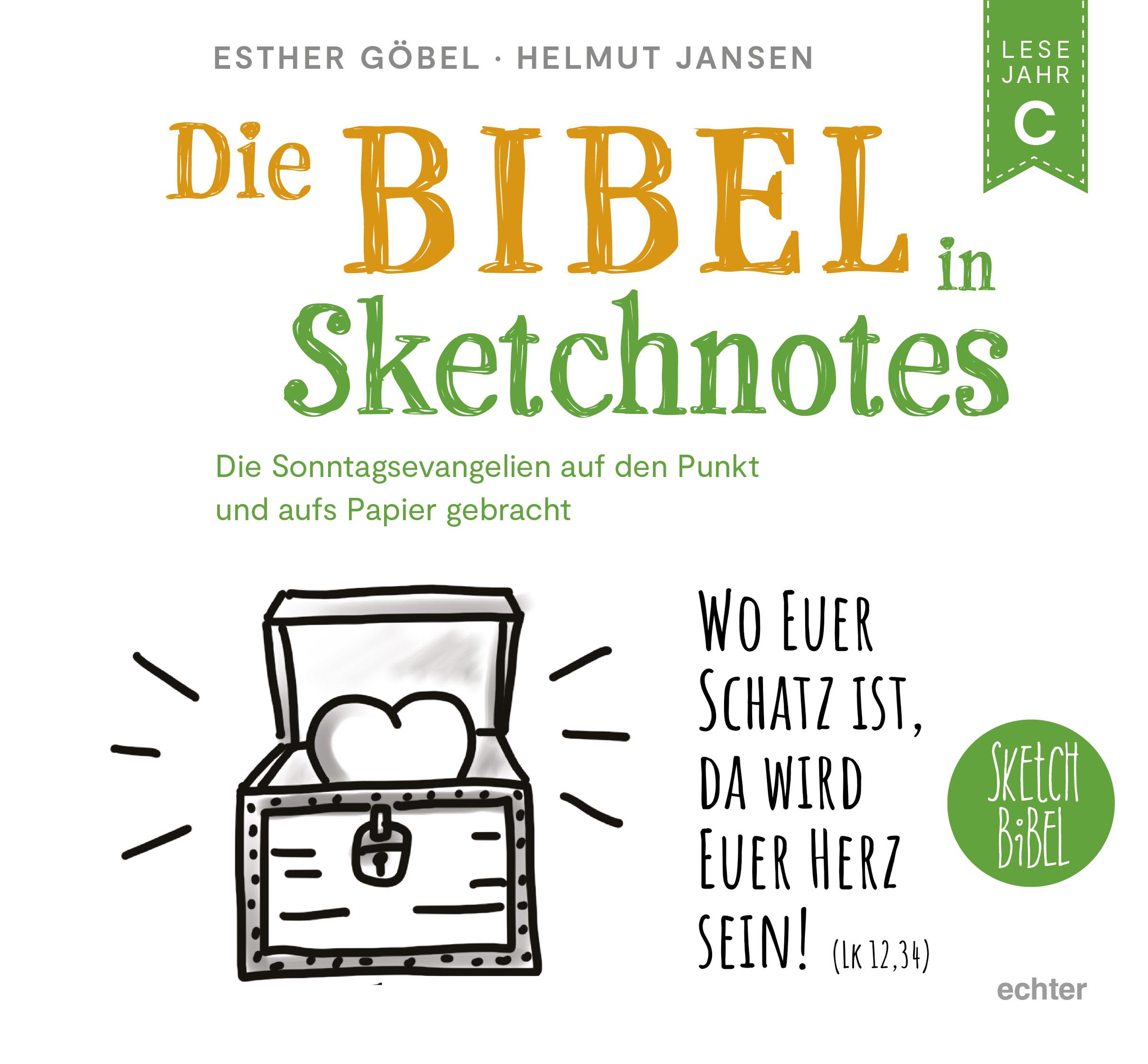 Cover: 9783429067465 | Die Bibel in Sketchnotes | Esther Göbel (u. a.) | Taschenbuch | 114 S.