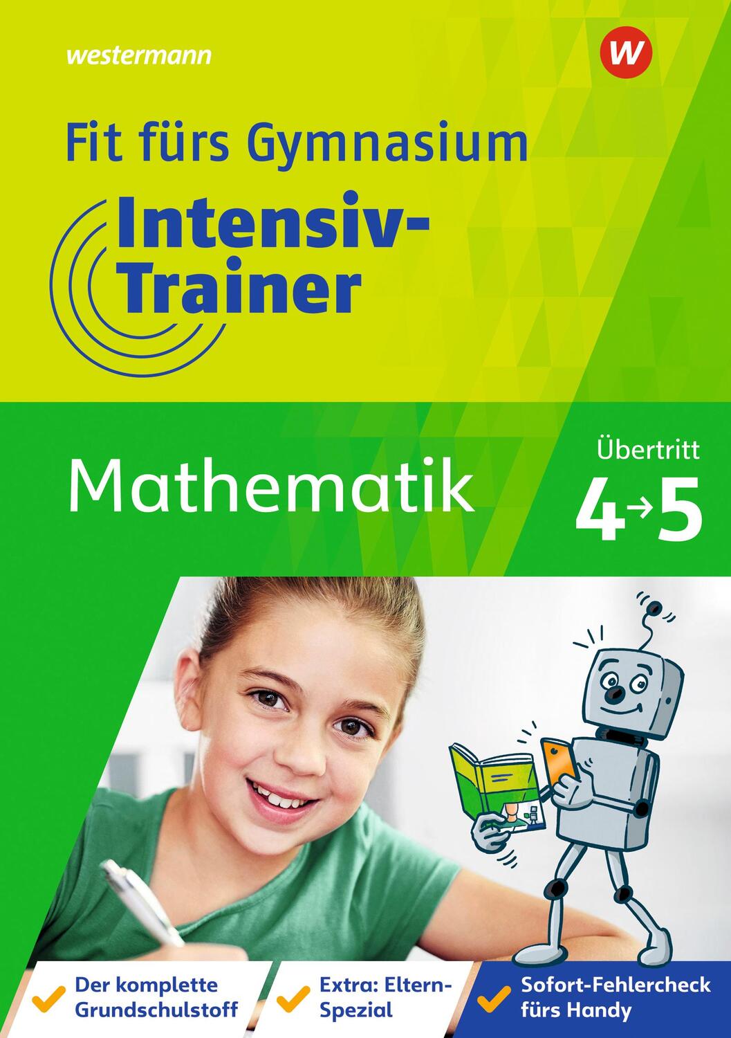 Cover: 9783072410090 | Fit fürs Gymnasium - Intensiv-Trainer. Übertritt 4 / 5 Mathematik