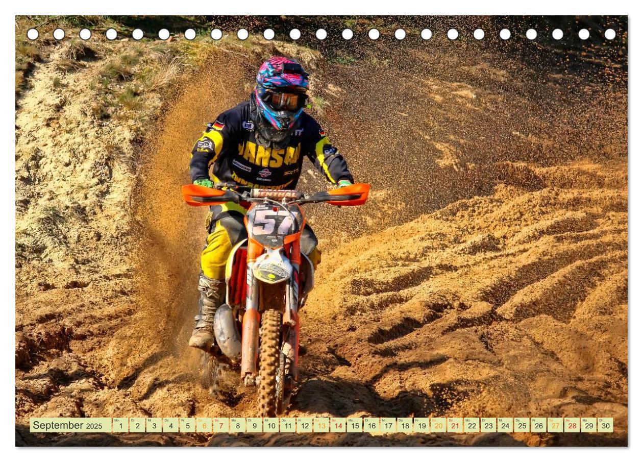 Bild: 9783435470969 | Motocross - so cool (Tischkalender 2025 DIN A5 quer), CALVENDO...