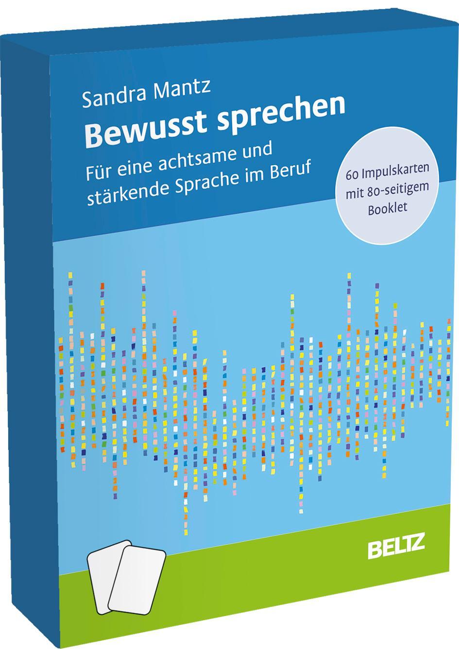 Cover: 4019172300180 | Bewusst sprechen | Sandra Mantz | Box | 60 S. | Deutsch | 2021